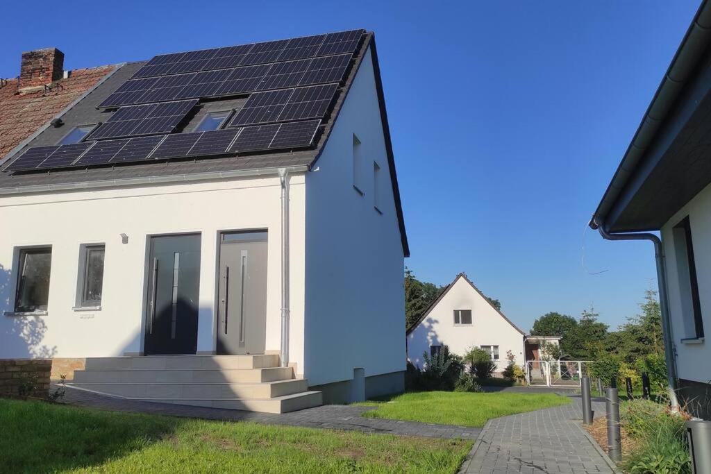 Storchennest - Ferienwohnung Am Storchenradweg Ketzur Exterior photo
